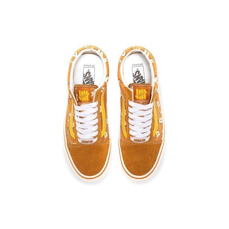 Undefeated X Vans OG Old Skool LX U-Man - Buckthorn Brown Unisex Sneakers Marshmallow VN0A4P3X7AO