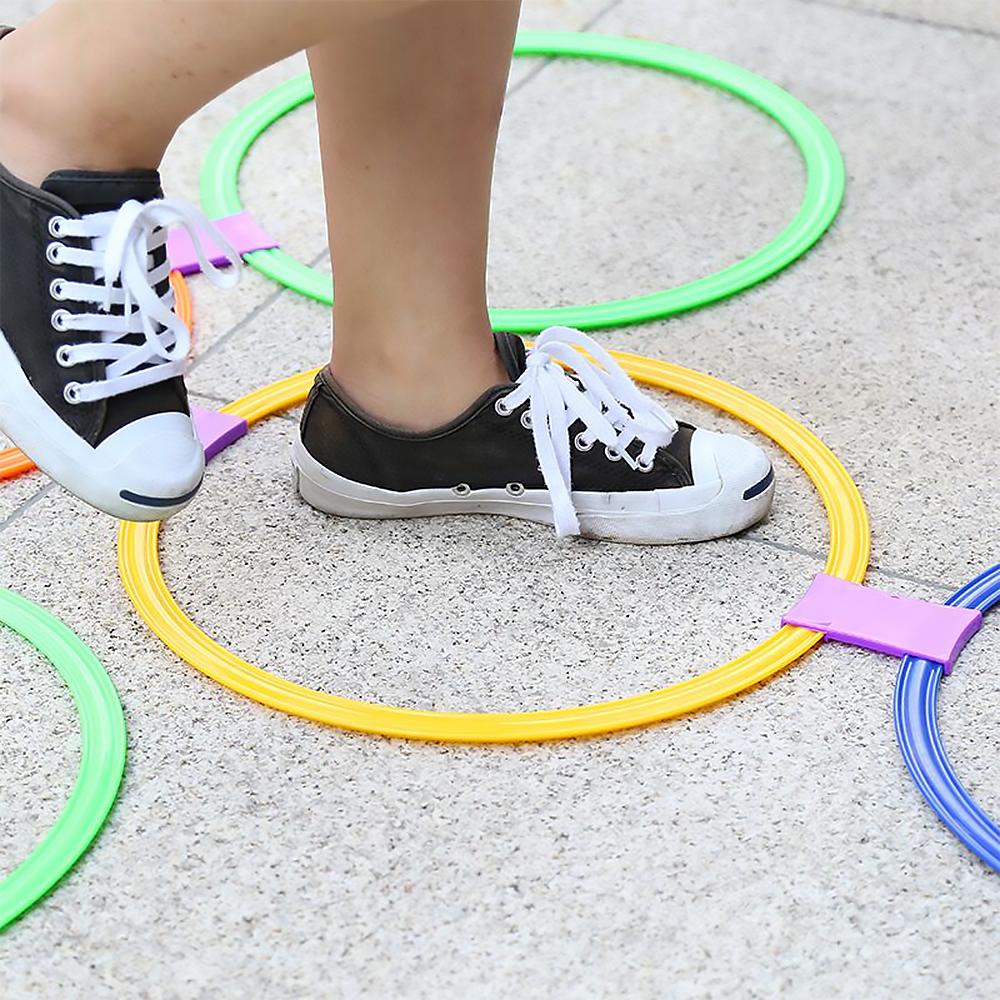 

10PCs Football Training , 28cm Flexible Training s Coordination s for and Speed with 10 Clips, for Coordination Endurance Training