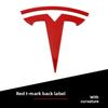 SGJPH1 For Tesla Model 3 Model Y Car Logo Badge Hood Front Grille Rear Trunk Decoration Sticker Accessories Cybertruck Roadster SpaceX