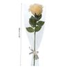 4er-Pack Künstliche Rose mit LED-Licht Leuchtende Rosenblüten Geschenk für Ehefrau Freundin Oma
