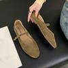 Fashion Soft Fashion Buckle Strap Ladies Mary Janes Flats Shoes Casual Female Round Toe Footwear Shallow Women Flats With Shoes