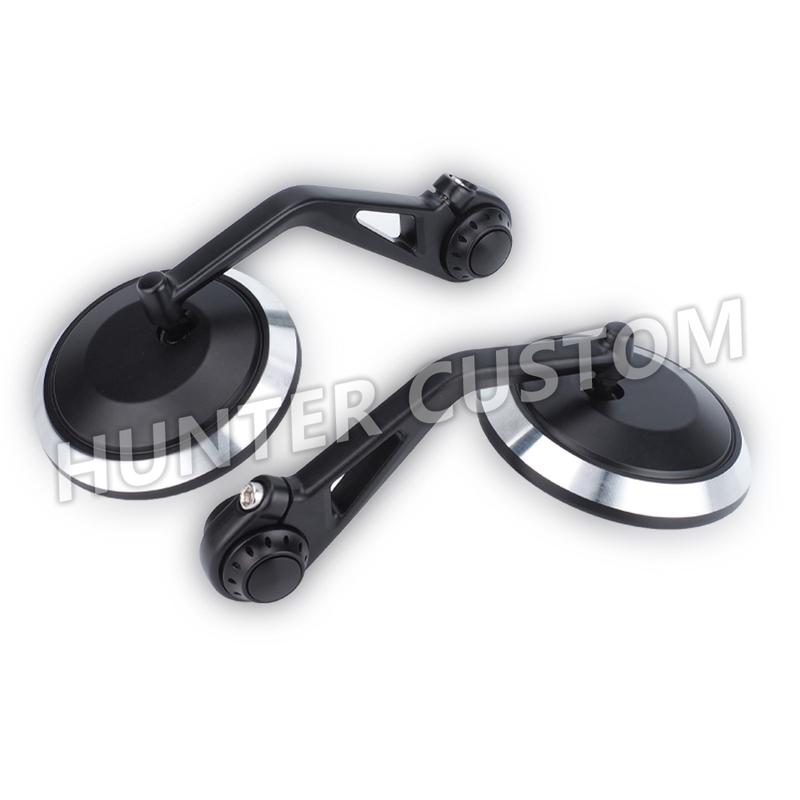 2PCS Motorcycle Bar End Mirror Handlebar Rear View Mirrors For BMW F800R F900R 1000R S1000R S1000RR S1000XR R1200R R1250R G310R