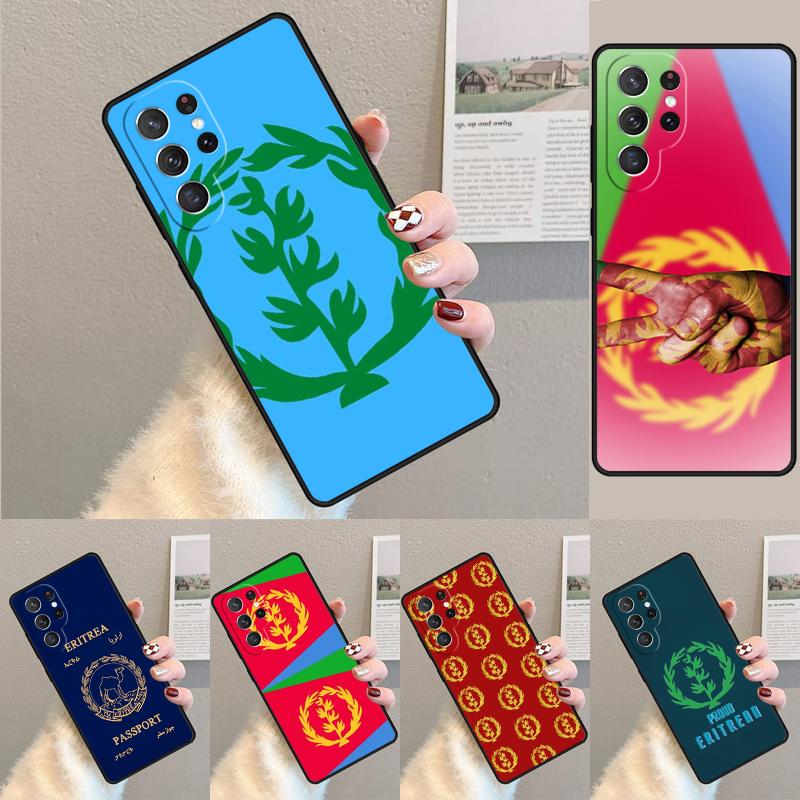 Eritrea Flag Soft Phone Case for Samsung Galaxy Note 10 Pro S26 Ultra S23 S24 FE S25 S21 S22 PLUS Shockproof Cove
