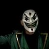 /HTF/Full Face Mask Funny Big Gold Teeth Smiling Face Mask Cool Boy Headgear Halloween Cosplay Props New