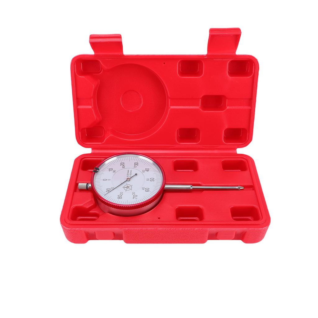 Dial Indicator Pointer Type Dial Test Indicator for Precise Instrument Measuring 0 50mm Range 0.01mm Accuracy