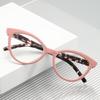 Katzenaugen Lesebrille Damen Persönlichkeit Große Fassung Federbügel Lesebrille Hohe Definition Lesebrille Damen