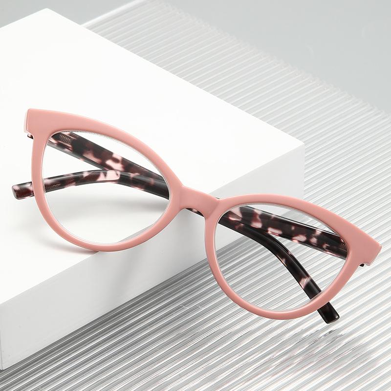 Katzenaugen Lesebrille Damen Persönlichkeit Große Fassung Federbügel Lesebrille Hohe Definition Lesebrille Damen