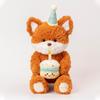 Cute Birthday Hat Bear Plush Toy - Sleep Companion & Hugging Gift for Girls