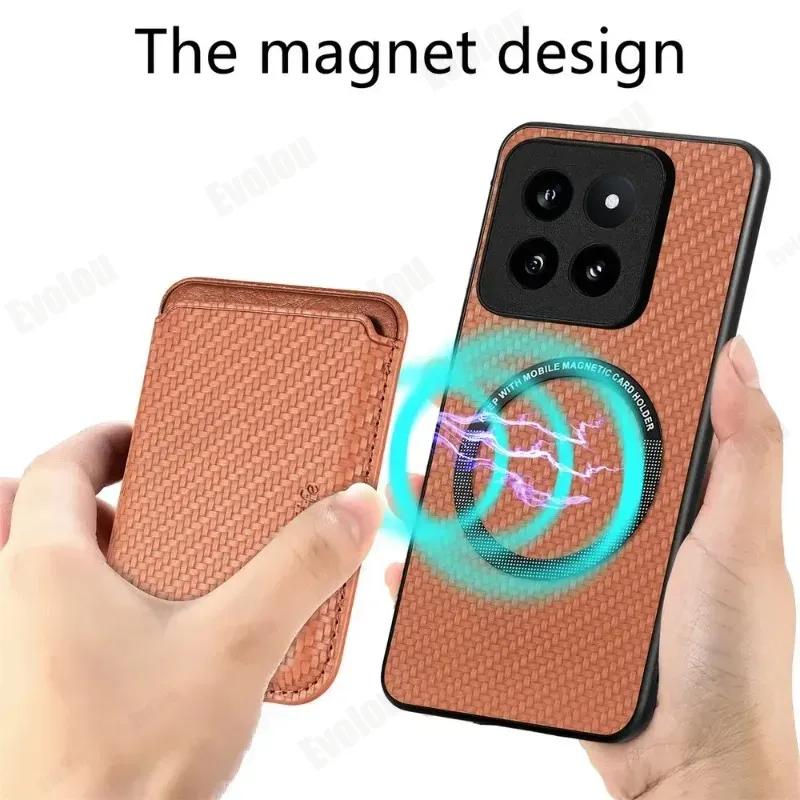 For 2 IN 1 Detachable Wallet Cover for Honor 400 Pro 400lite Wireless Charger Magnetic Card Holder Case for Honor400Pro