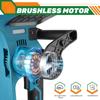 12 Inch Brushless Electric Saw with Oiler LED Digital Display High Battery Capacity Wood Saw Cordless Portable Garden Cutting Tool Machine