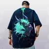 Men's casual 3D versatile short sleeved shirt