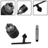 Mini Metal Lathe Tail Stock Drill Chuck with MT2 For Morse Taper Arbor for Light Workshop and Hobbyist Drilling Applications