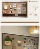 Envy Porcelain Felt Board Wall Stickers for Photo and Artwork Display
