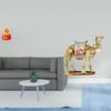 Festival Cornucopia Camel Ornament Resin Animal Treasure Basin Statue for Year Housewarming
