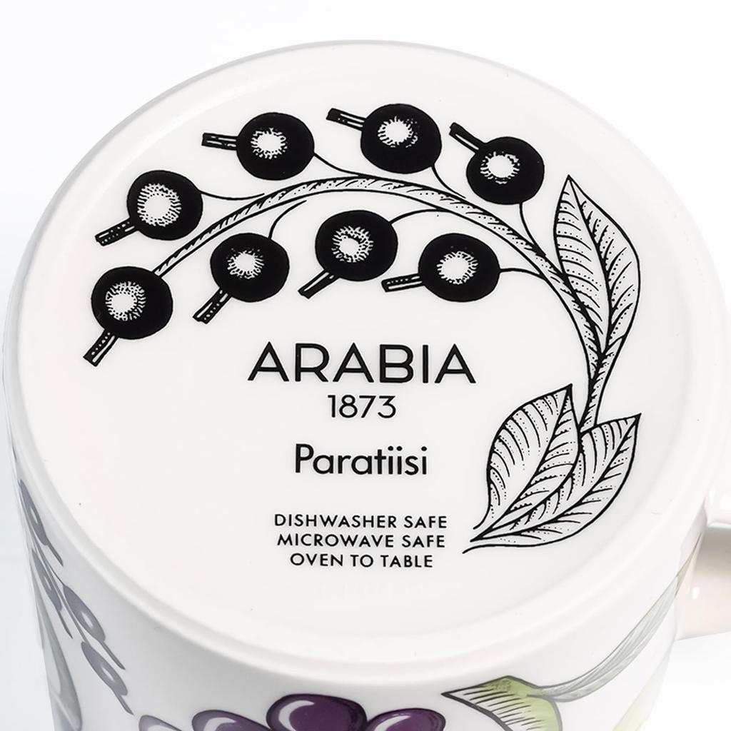 Arabia Paratiisi Purple Mug (240ml) [Imported]