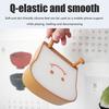 Cute Cartoon Night Light Toast Bread LED Night Lamp Rechargeable Portable Silicone Bedroom Bedside