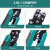 1/2pcs 4 in1 Multifunctional Crimping Terminal Pliers Wire Stripper Wire Cutter Terminal Pliers Wiring Accessories Hand Tool