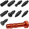 Paintless Dent Repair Kit, 9 Different Shaped Hammer Heads & Metal Tap Down Pen, DIY Vehicle Body Dent Remover Tool Set for RV, SUV, Truck