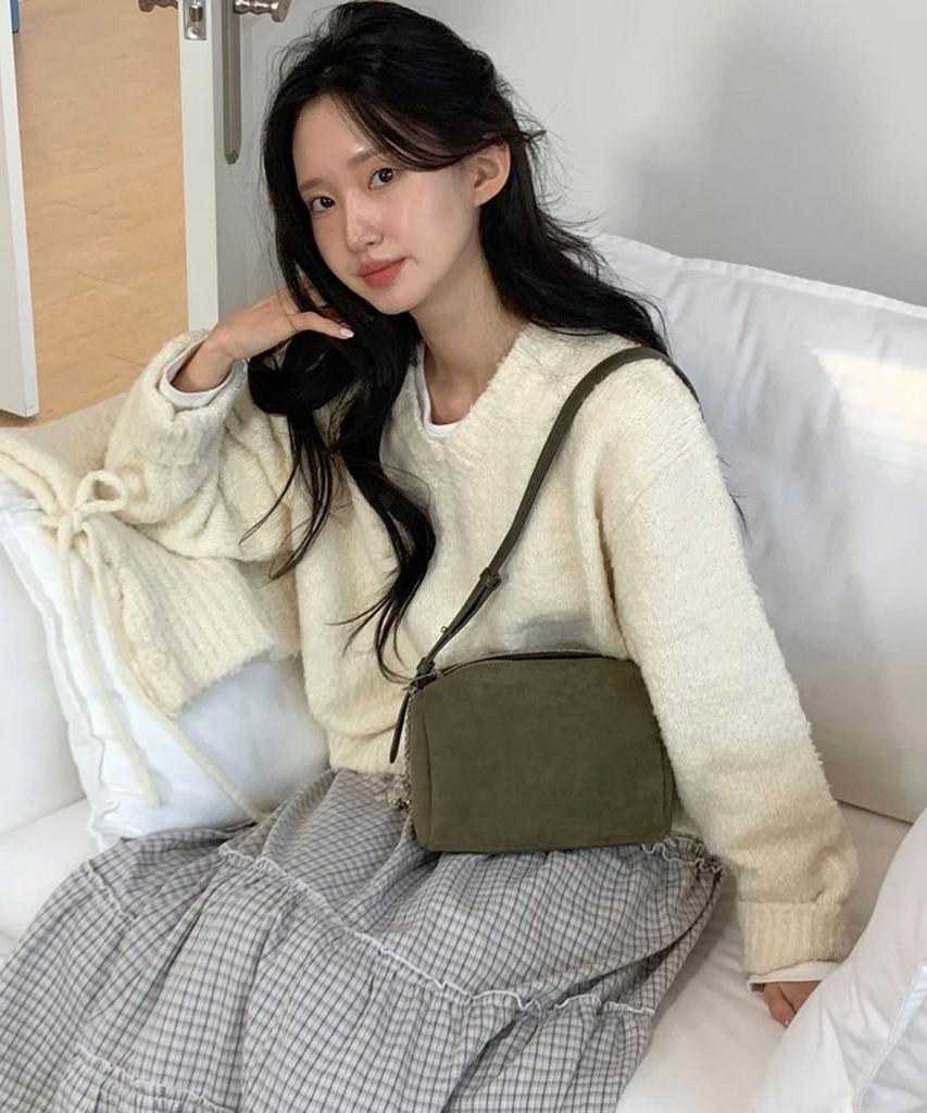 Anoetic Anc Suede Sara Bag_4Color