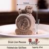 In-Stock Silicone Sheep Mousse Mold - 3D Cartoon, Food-Grade, Cute & Creative Design