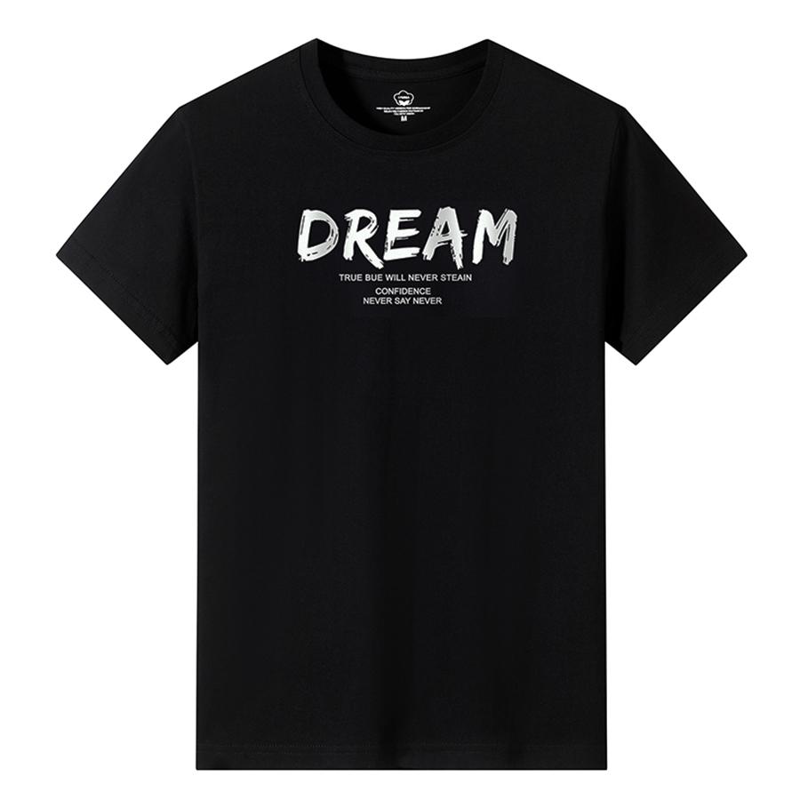 Loose Fit Summer Casual Cotton TShirt Short Sleeve Crew Neck Geometric Print Mens Top Breathable Comfortable Unisex Shirt
