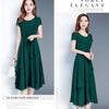 New Summer Slimming Bodycon Long Sleeve Maxi Dress for Women