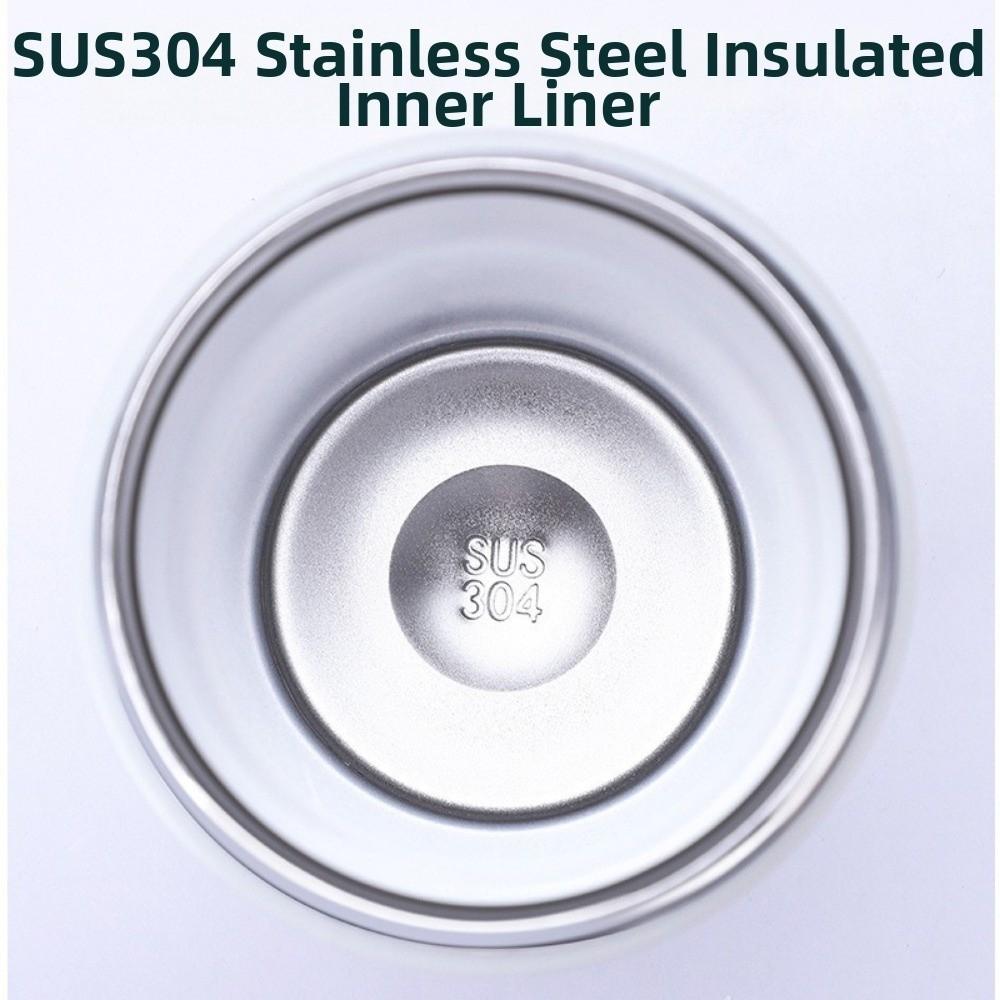 420ml Capacity Coffee Cup Flip Lid Vacuum Tumbler Creative Water Bottle Travel