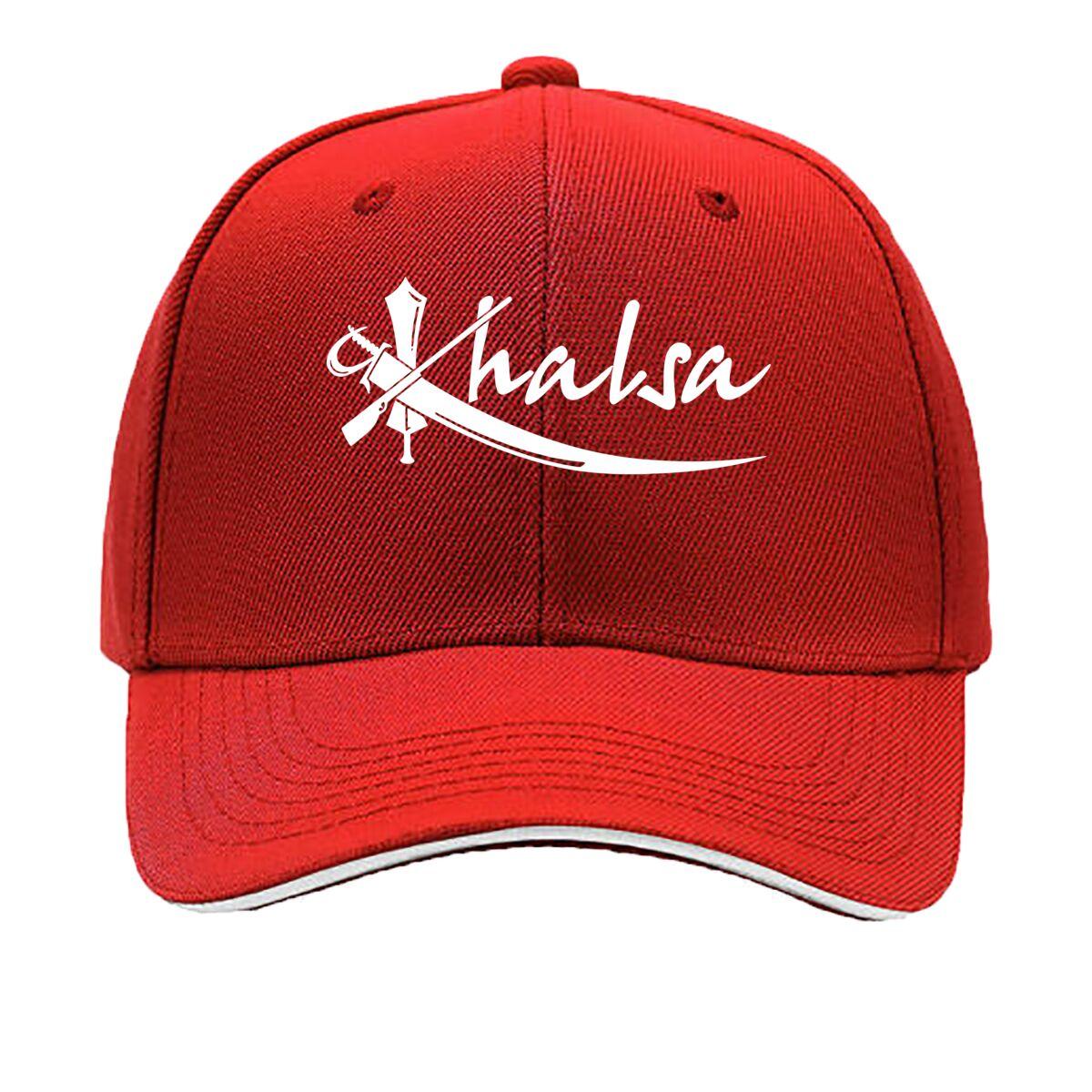 Khalsa Printed Adjustable Unisex Baseball Cap Fashionable Casual Duckbill Hat City Theme Hand W Sandwich Baseball Cap One Size