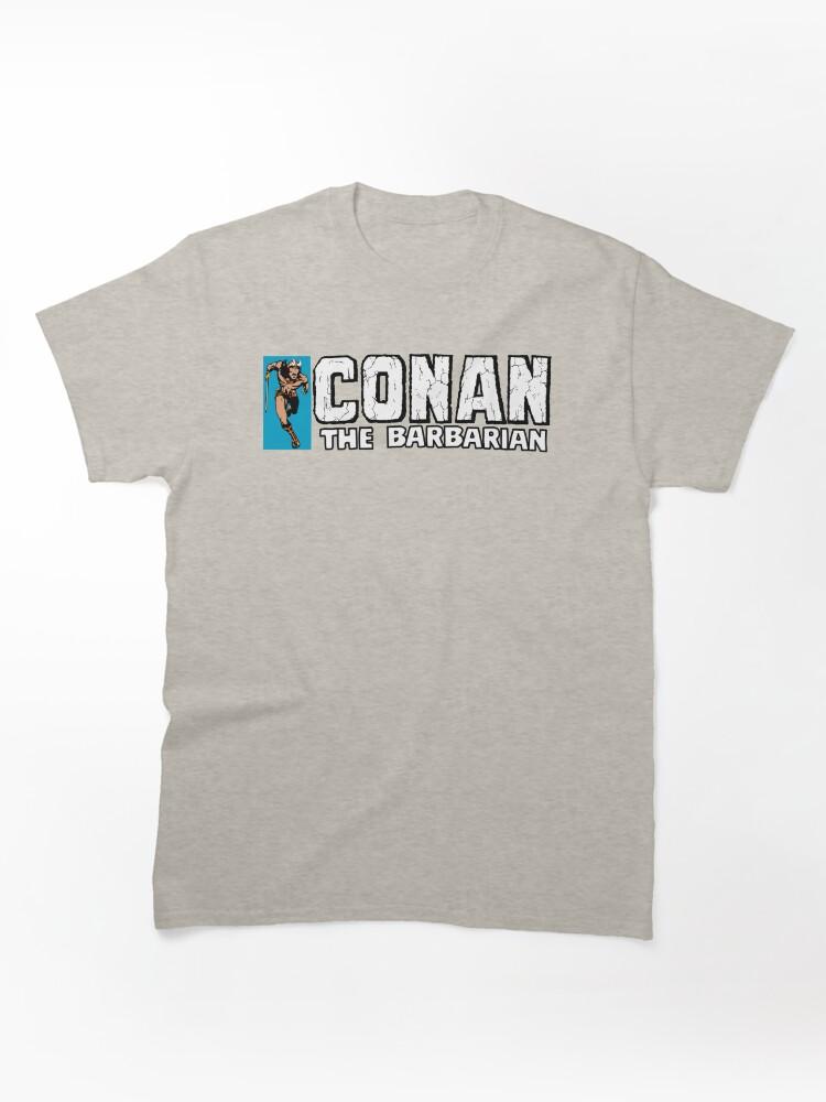 Conan the Barbarian CONAN THE BARBARIAN TITLE ART REPRODUCTION Classic Unisex T-Shirt