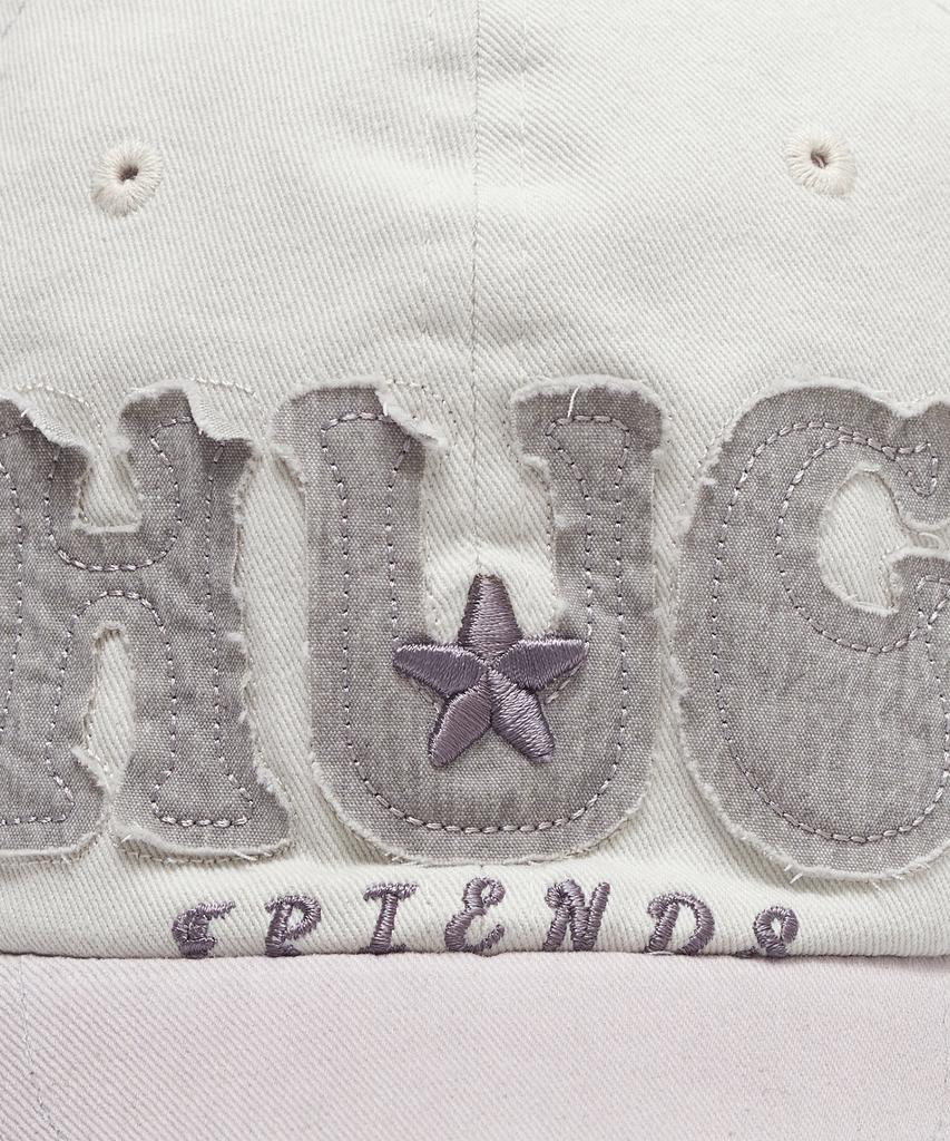 HUG YOUR SKIN Hug Friends Cap (Grayish Purple)