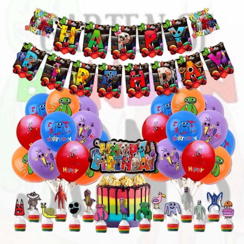 Beautifully Designed Garten Of Banban Garden Birthday Party Balloon Kit With Banner And Spread Balloons