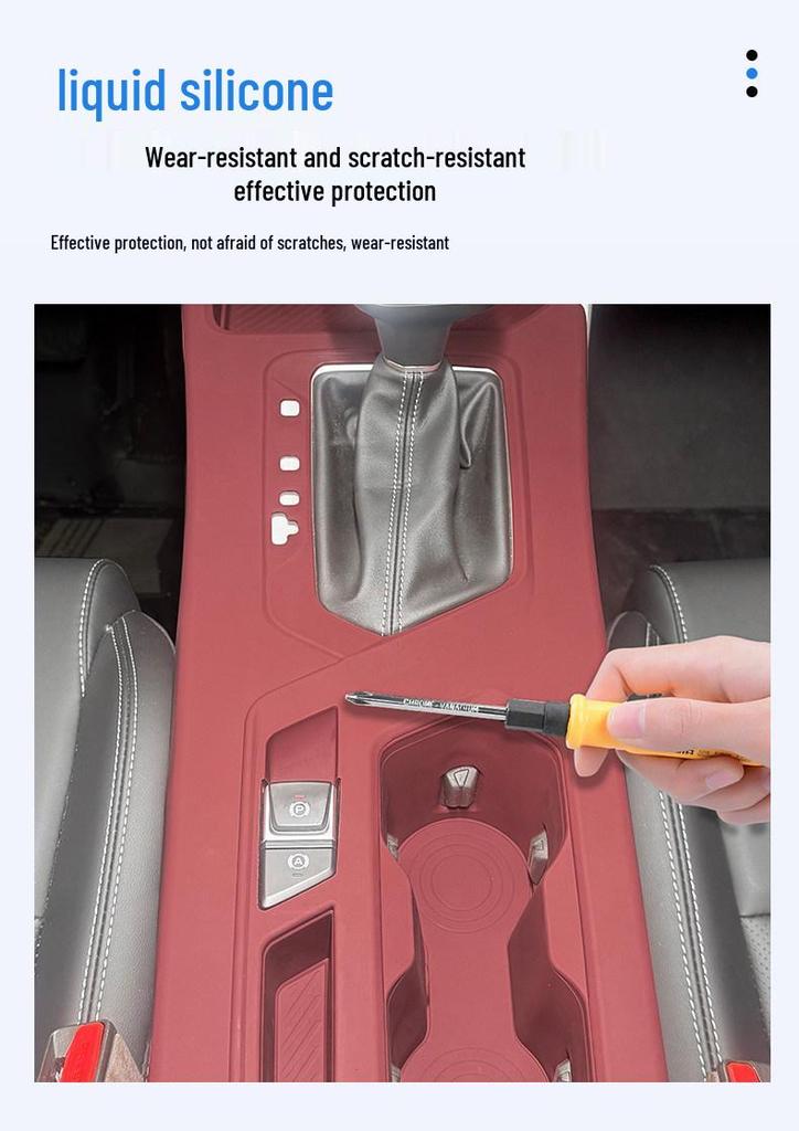 Geely Binyue Console Gear Shift Wireless Charger Silicone Pad
