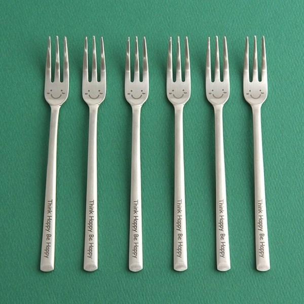 

Чайные вилки Inspoon TT Wink, разноцветные, 6 предметов, популярная корейская посуда