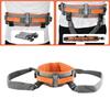Transfer Gait Belt Standing Lifting Aid Buckle Transfer Belt with Leg Loops for Homecare Injured Seniors Walking Assist