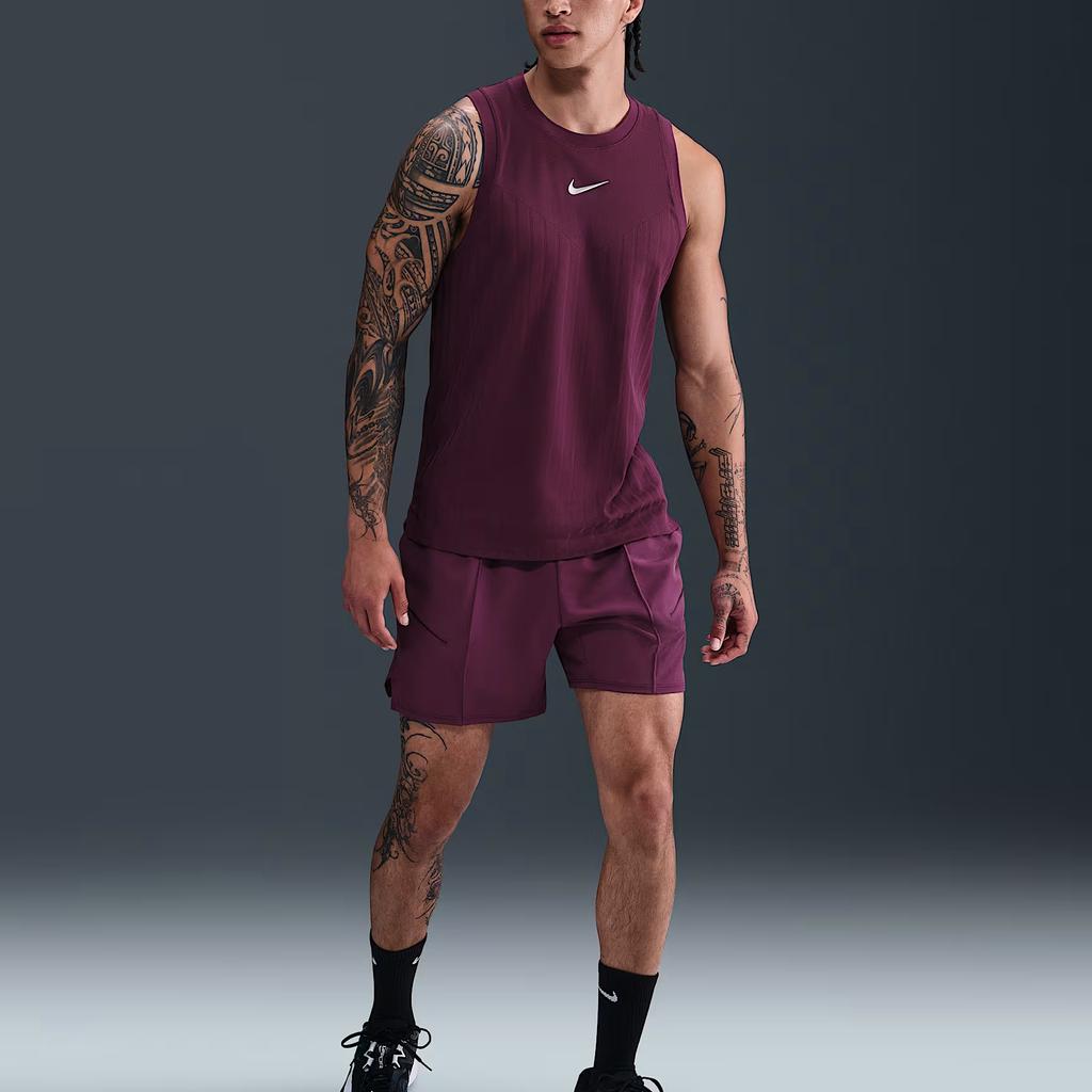 Nike Camiseta sin mangas de tenis Court Slam para hombre Dri FIT Adv HM6724-611