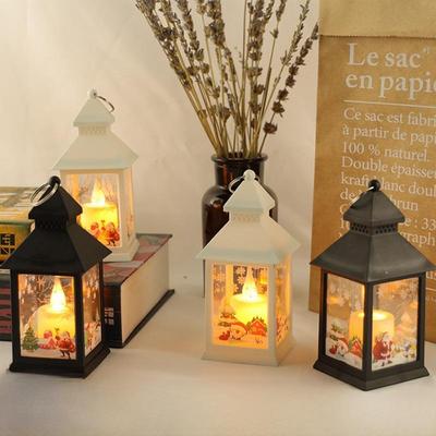 Retro LED Christmas Candle Lamp Decoration for Windows and Venues