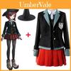 Danganronpa Killing Harmony Yumeno Himiko Fantastisk Cosplay Kostume Skoleuniform Kjole Til Fester