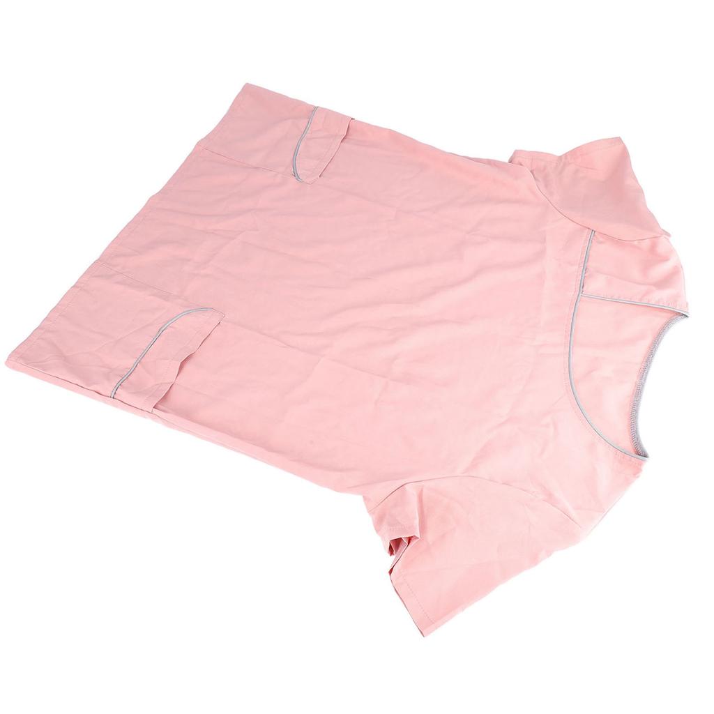 Chirurgická sestra Uniforma Top Krátký rukáv 2 kapsy Prodyšná Pohodlná pro nemocniční operační sál