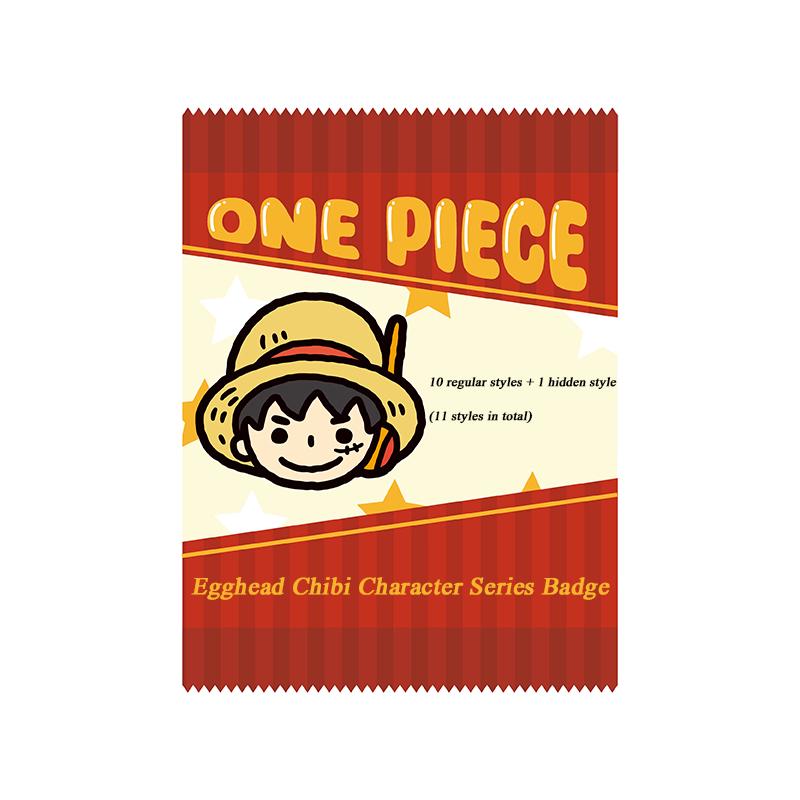 

1pc Official Licensed One Piece Egghead Chibi Square Pin Badge Blind Box with Hidden StylePerfect Surprise Present for Friends