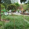Frogs Bike Sculptures Fast delivery Handmade Metal Wind Spinner with Frogs