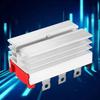 2pcs Bridges Rectifier Metal 3 Phase Full Bridges Diode Dc To Ac-Power Rectifier For Industrialised Remote Control Systems Power