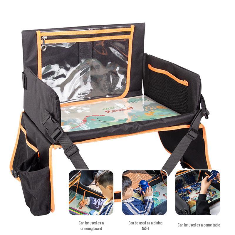 Portable Kids' Car Drawing Board - Erasable Travel Whiteboard Tray