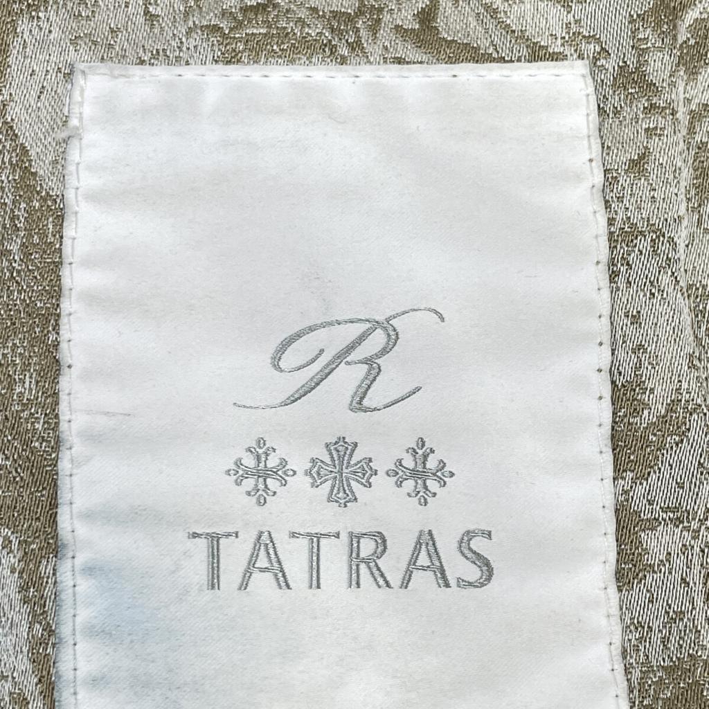 TATRAS 2016 RLINE Leaf Pattern Zip Blouson Jacket 05 Khaki X BlackUsed