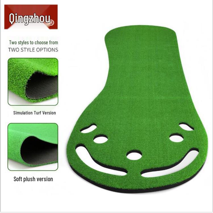 Indoor Portable Golf Putting Green Mat - Practice Putter Mat GL013 Blanket Edition