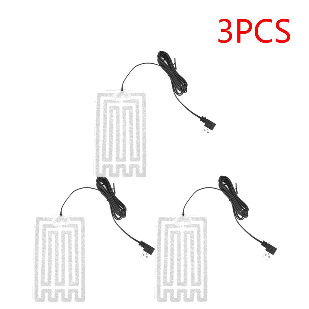 USB-Heizfolie Elektrische Heizmatte 5V Handschuhheizer Faltbar Elektrischer Fußwärmer Multifunktional für Kleidung Handschuhe Schuhe