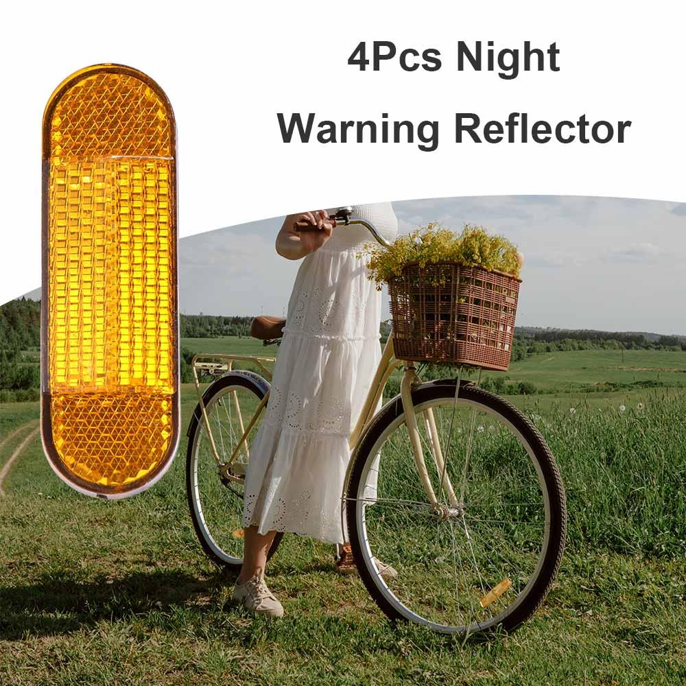 Scooter Bicycle Reflector Night Warning Reflector Reflector Warning Tape Safety Tube Reflector