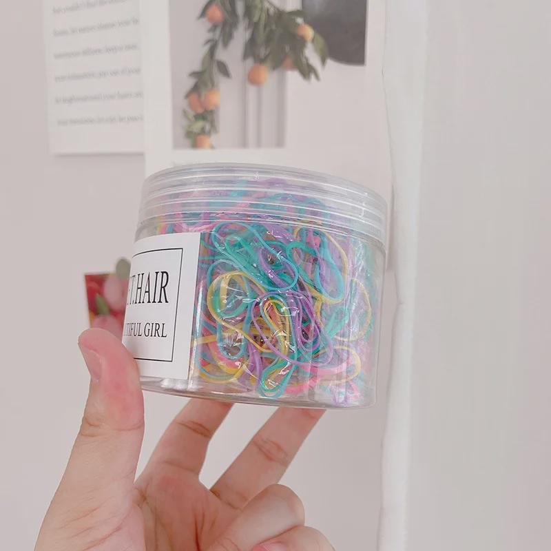Резинки для волос в корейско-японском стиле — красочные, высокоэластичные, милые и простые
