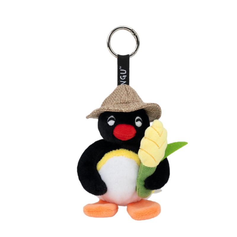 Originální přívěsek panenky Pingu - Roztomilý plyšový přívěsek Pinga na batoh