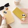 Housse Souple en Silicone Rigolote Sandwich Biscuit Ours Rilakkuma Pour iPhone 16 15 14 13 12 11 Pro Max