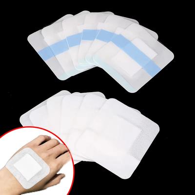 10Pcs Waterproof Transparent Tape PU Film Medical Adhesive Plaster Breathable